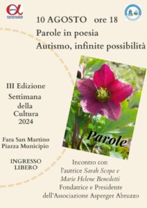 Presentazione del libro "Parole" di Sarah Scopa